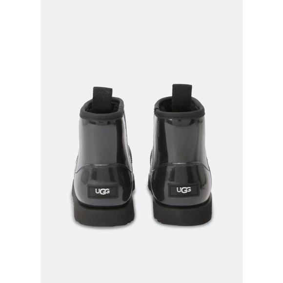 NEW UGG Classic Clear Mini II Boots Black Big Kid Size 5Y – 1112386K - Picture 3 of 7